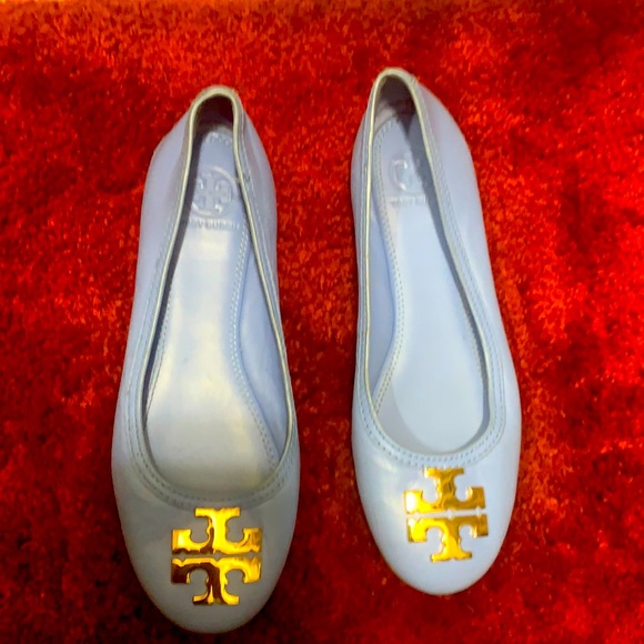 Blue Tory Burch Flats - Picture 1 of 8